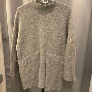 Free People Zoe Swit Dress, grey, size XS